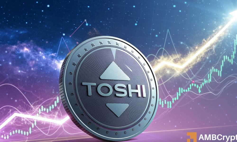 Toshi加密货币应该突破阻力,继续势头