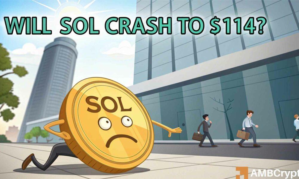Solana 价格在135美元停滞 - 探讨 SOL 下跌20% 的可能性评估