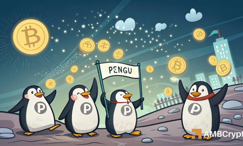 评估PENGU股价涨幅达15%的原因 - 接近0.10美元的两个解释